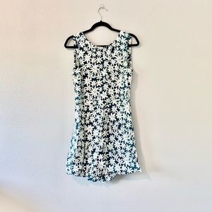 Zara Print Romper Dress